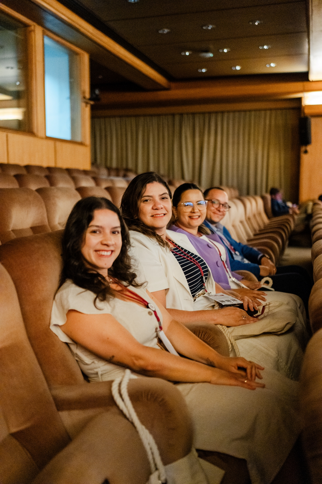 INKA members sitting in a row