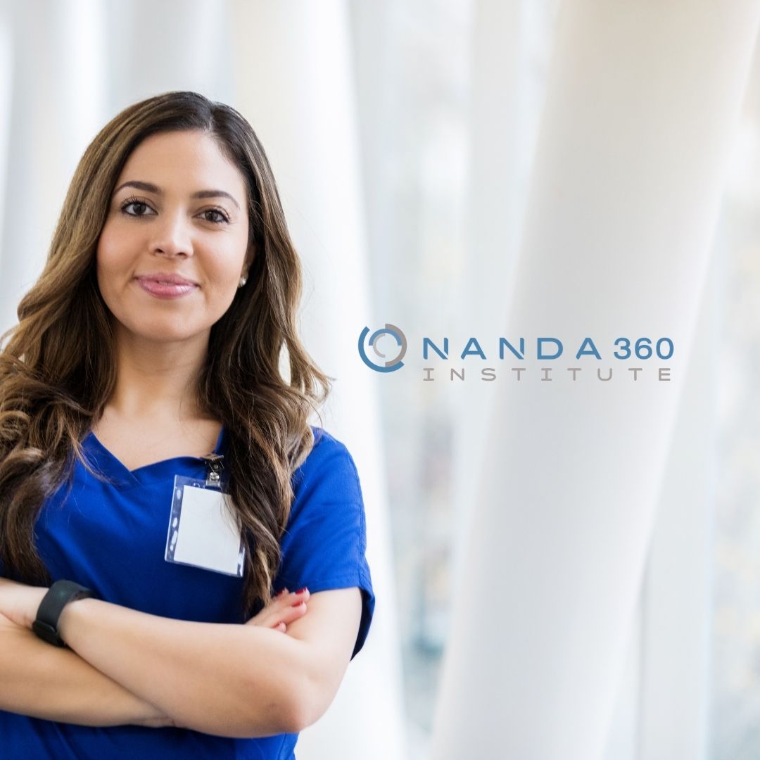 nurse with NANDA 360 Institute logo